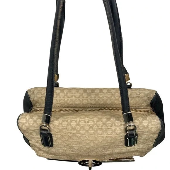 COACH Authentic Vintage Madison Madeline Op Art jacquard bag #25215 - Picture 13 of 13